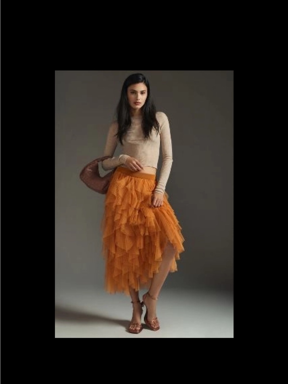 Anthropologie XS ruffled mid shirt worn 2x
